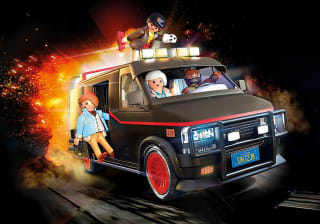 La furgoneta del Equipo A por $1,049 en Playmobil