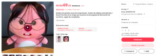 Peluche Loopy Kawaii por $69 en AliExpress