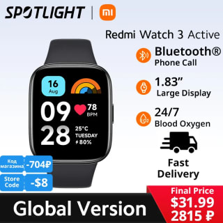 Grab a Global Xiaomi Redmi watch 3 lite as low as £34.69 from Aliexpress
