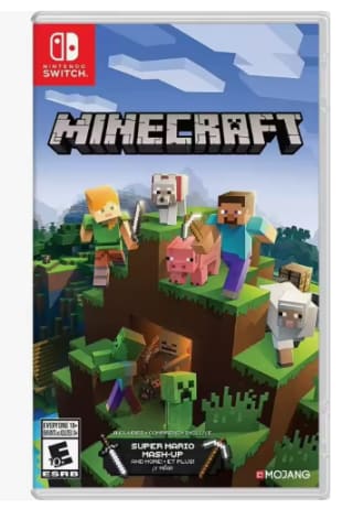 Juego Nintendo Switch Minecraft por 25.49€ (Cuenta Nueva 15.49€)