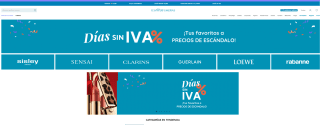 Días sin IVA en Perfumerías Paco