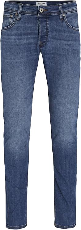 JACK & JONES slim fit jeans JJIGLENN JJORIGINAL blue denim voor €20 bij Amazon