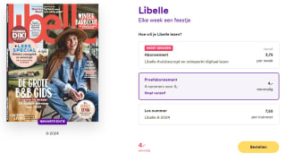 4 nummers Libelle voor €4 bij Kiosk