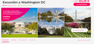 20% de descuento excursión a Washington DC con Civitatis