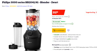 Philips Miniblender en Smoothiemaker voor €31,99 bij Bol.com