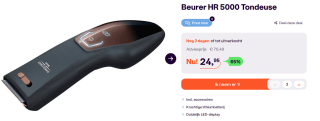 Beurer HR 5000 Tondeuse voor €24,95 bij iBOOD