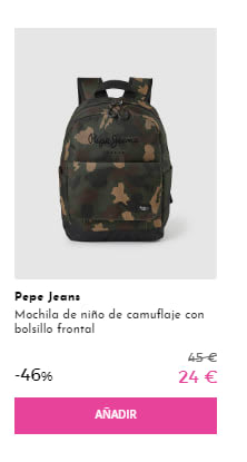 Recopilación de la marca Pepe Jeans desde Primereti desde 12€
