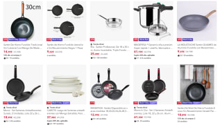 Hasta 80% descuento en Pack de sartenes en oferta Miravia grandes marcas