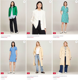 20% extra korting op de uitverkoop bij Tommy Hilfiger