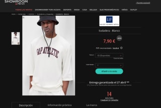 Sudadera de manga 3/4 GAP Hombre por solo 7,90€