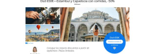 Escapada de 8 días Estambul y Capadocia con comidas con vuelos desde 650€ pxp
