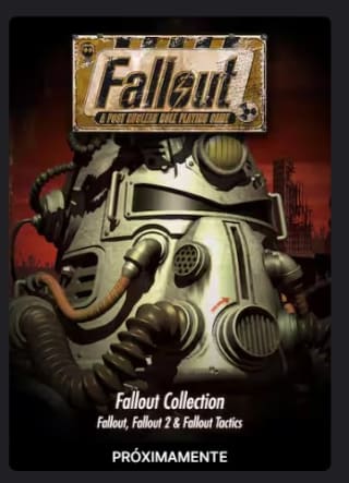 Gratis desde Epic Games el juego Fallout Classic Collection 29/08 17h