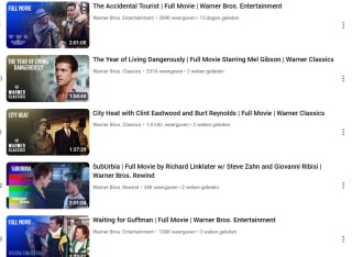 3.000+ gratis films kijken via YouTube