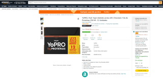 Pack de Yopro - Bebida com 15g de Proteínas de 250ml com 12uni - R$ 86,29