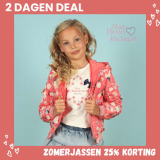 25% korting op zomerjassen bij Merkmeisjeskleding