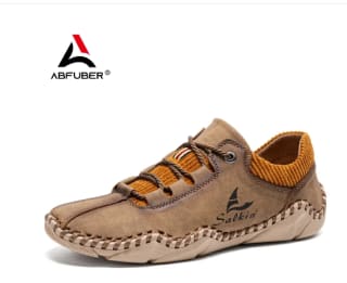 Zapatos de cuero hechos a mano para hombre por 18,37€