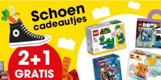 Alle schoencadeautjes 2+1 gratis bij Top1toys