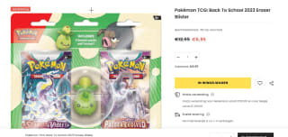 Pokémon Back To School Eraser Smoliv 2-Pack Blister voor €6,95