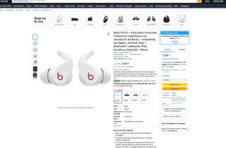 Auriculares Beats Fit Pro intraurales inalámbricos cancelación del Ruido a solo 119,25€