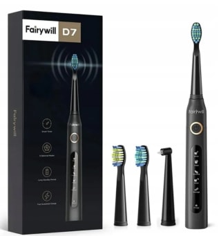 Cepillo de Dientes Eléctrico Ultra Sónico Fairwill D7 por solo 6,40€