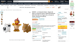 BANDAI - La Granja de Zenón - Figuras de Baño por 5,20€