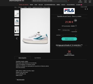 Zapatillas FILA de piel Sevaro por 22,90€