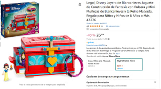 Set lego Disney Princess 43276 Joyero de Blancanieves por 26,95€