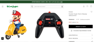 Carrera RC 2,4GHz Super Mario Odyssey por 35€