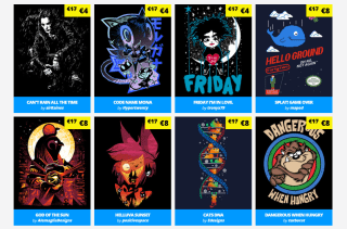 Qwertee summer sale met diverse shirts vanaf €4