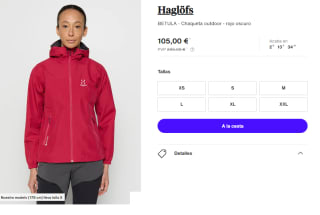 Chaqueta Outdoor para Mujer Haglöfs BETULA por 105€