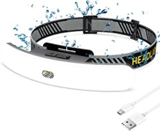 Linterna Frontal LED Recargable de 2000mAh y 6 modos por 9.99€