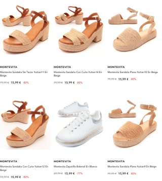 Hasta 80% dto en TODO en Dreivip