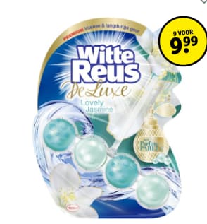 Witte Reus Toiletblokken 9 stuks voor €9,99 bij Kruidvat