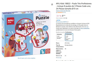 APLI Kids puzzle 2 modelos a elegir por 5,95€