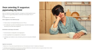 Gratis ontbijt & €25 cadeaubon bij aankoop vanaf €100 bij IKEA België