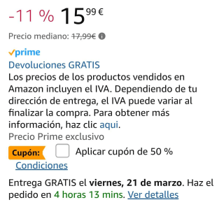 Pack de 2 VEGER Mini Power Bank 5000mAh USB C Carga Rápida 20W por 7,99€