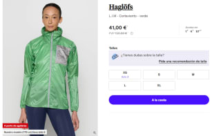 Chaqueta para Mujer Haglöfs L.I.M por 41€