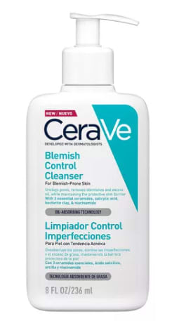 Limpiador Cerave Control Imperfecciones Piel Acnéica por $318.16 en Mercado Libre