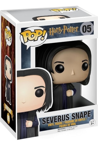 Funko Pop Movies Harry Potter Severus Snape por 8€.