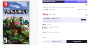 Juego Nintendo Switch Minecraft por 17.45€