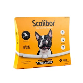 SCALIBOR Collar antiparasitario para Perros Pequeños y Medianos por 13,10€.