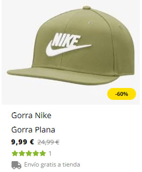 NIKE - Gorras por menos de 10€