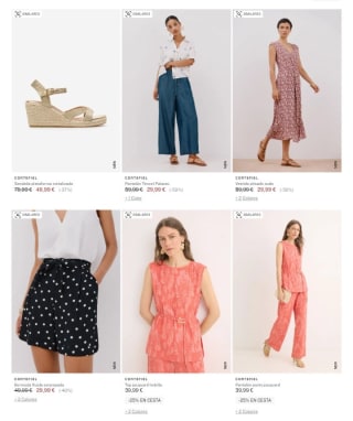 Rebajas hasta -60% de Descuento en Cortefiel.