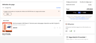 Asus Rog Ally Z1 Extreme por 419,94€ envío desde España
