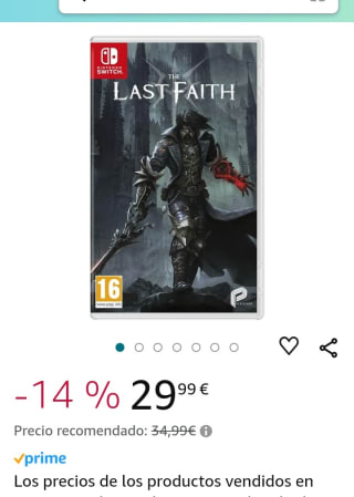 The Last Faith Nintendo Switch por 29,99€.