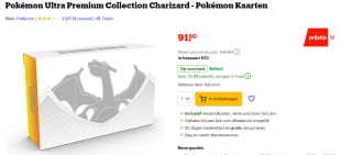 Pokémon TCG: Sword & Shield Ultra-Premium Collection - Charizard voor €91,80 bij bol.com