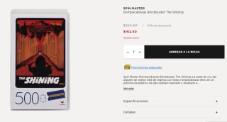 Rompecabezas The Shining a $163 en El Palacio de Hierro