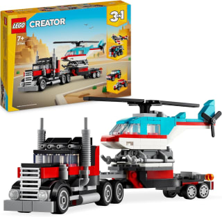 LEGO Creator Truck met helikopter voor €14,99 bij Amazon