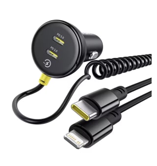 Cargador Baseus de coche 60W por solo 11,81€