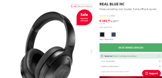 Teufel Noise Cancelling Koptelefoon voor 149,99 euro